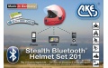 Stealth Bluetooth Helmset 201 PowerCom mit Bügelmikrofon