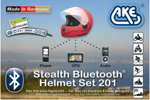 Stealth Bluetooth Helmset 201 PowerCom mit Bügelmikrofon