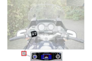 Motorradradio-Interface zum Anschluss des BMW Lenkerbedienteils Typ 2 an Pioneer Autoradios